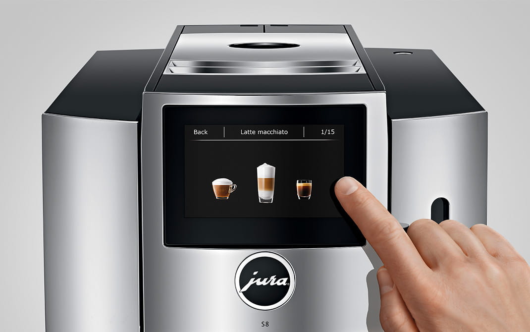 Cafetera JURA S80 Piano Black de JURA en Cafeteras JURA urrategidigital